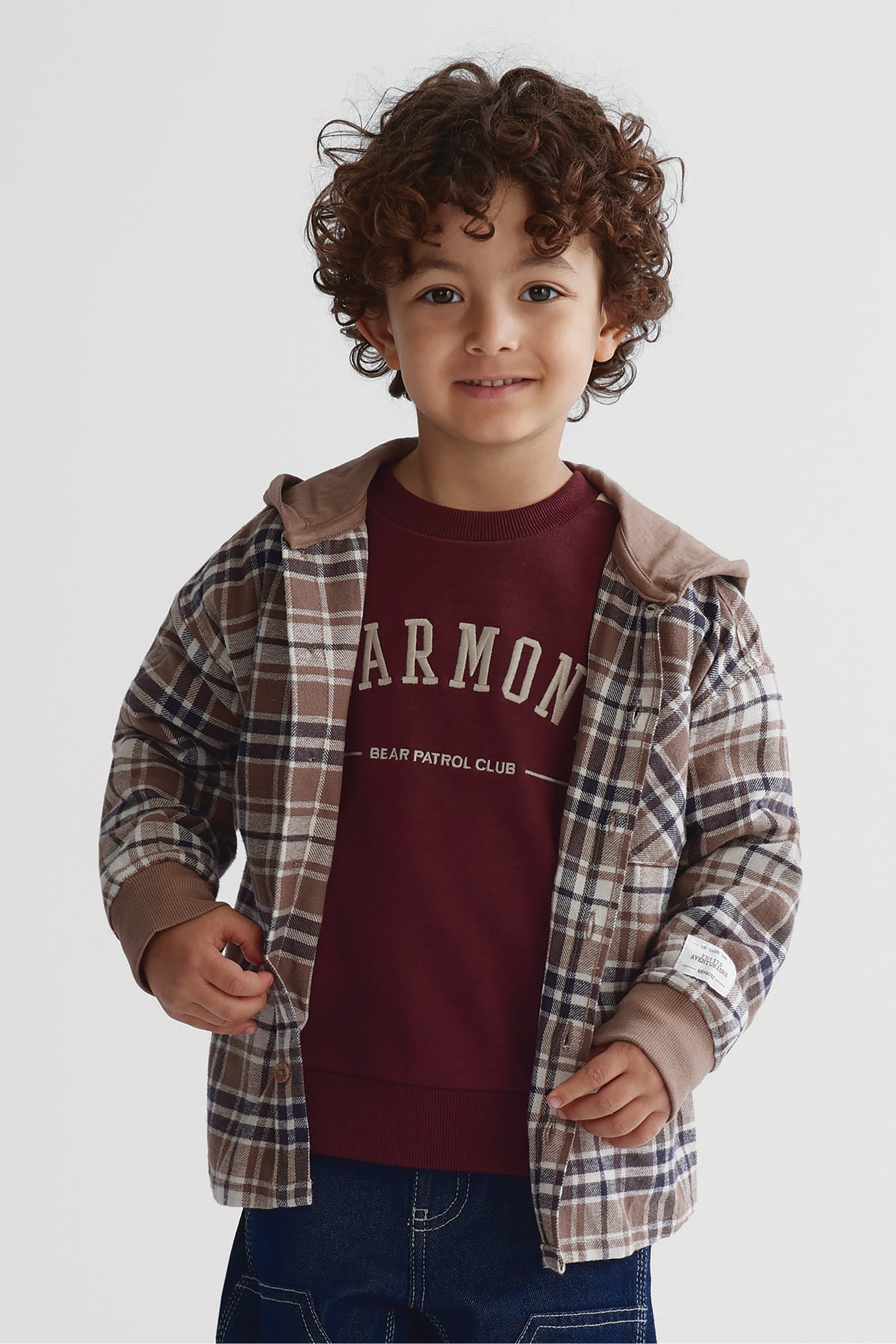 Chemise - Enfant garçon && BEIGE/MULTI