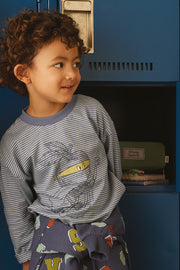 Chandail léger - Enfant garçon && BLEU MULTI