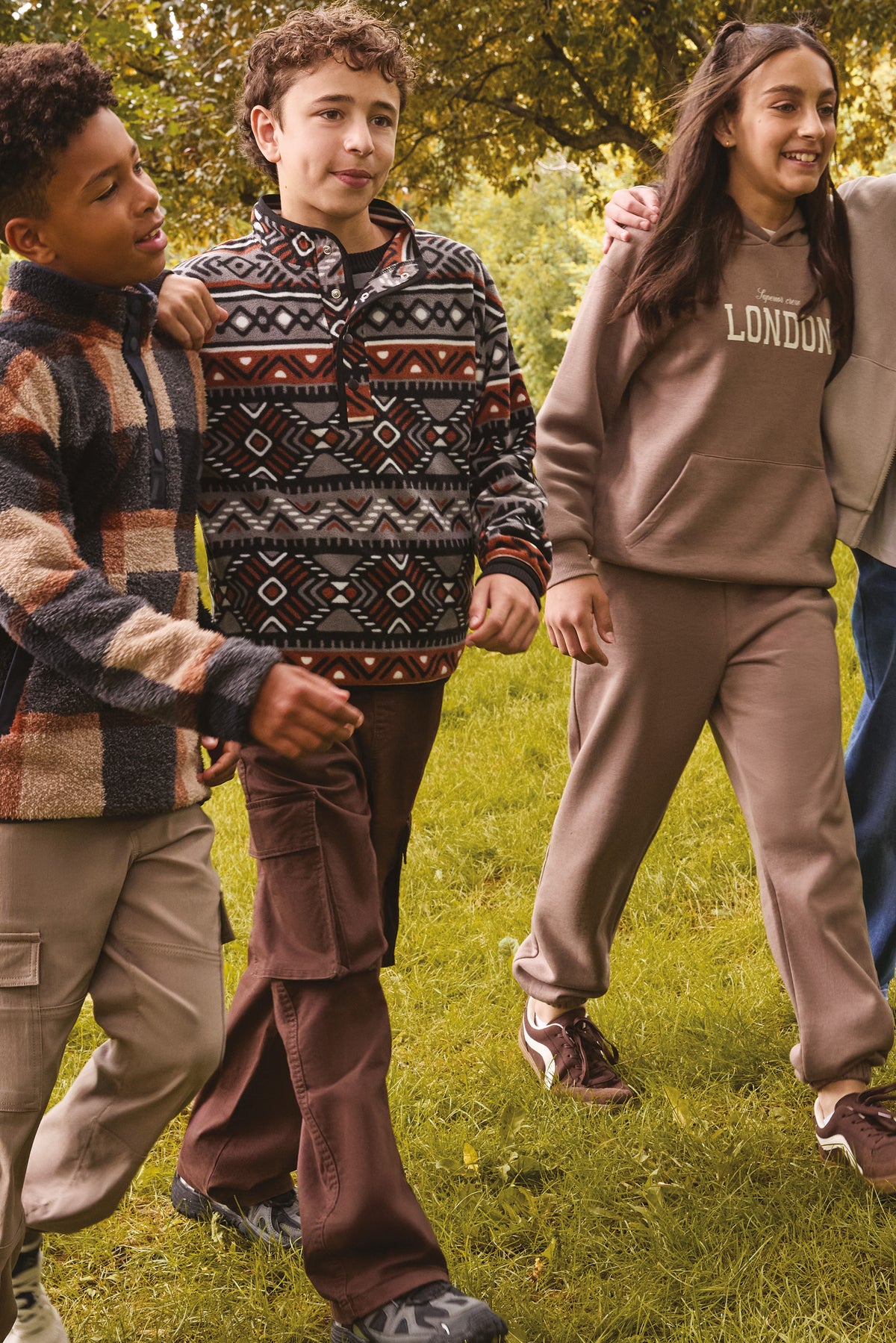 Pantalon twill - Ado garçon && BRUN