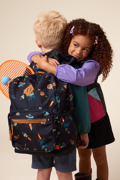 Sac à dos scolaire ergonomique - Enfant garçon && MARIN/MULTI