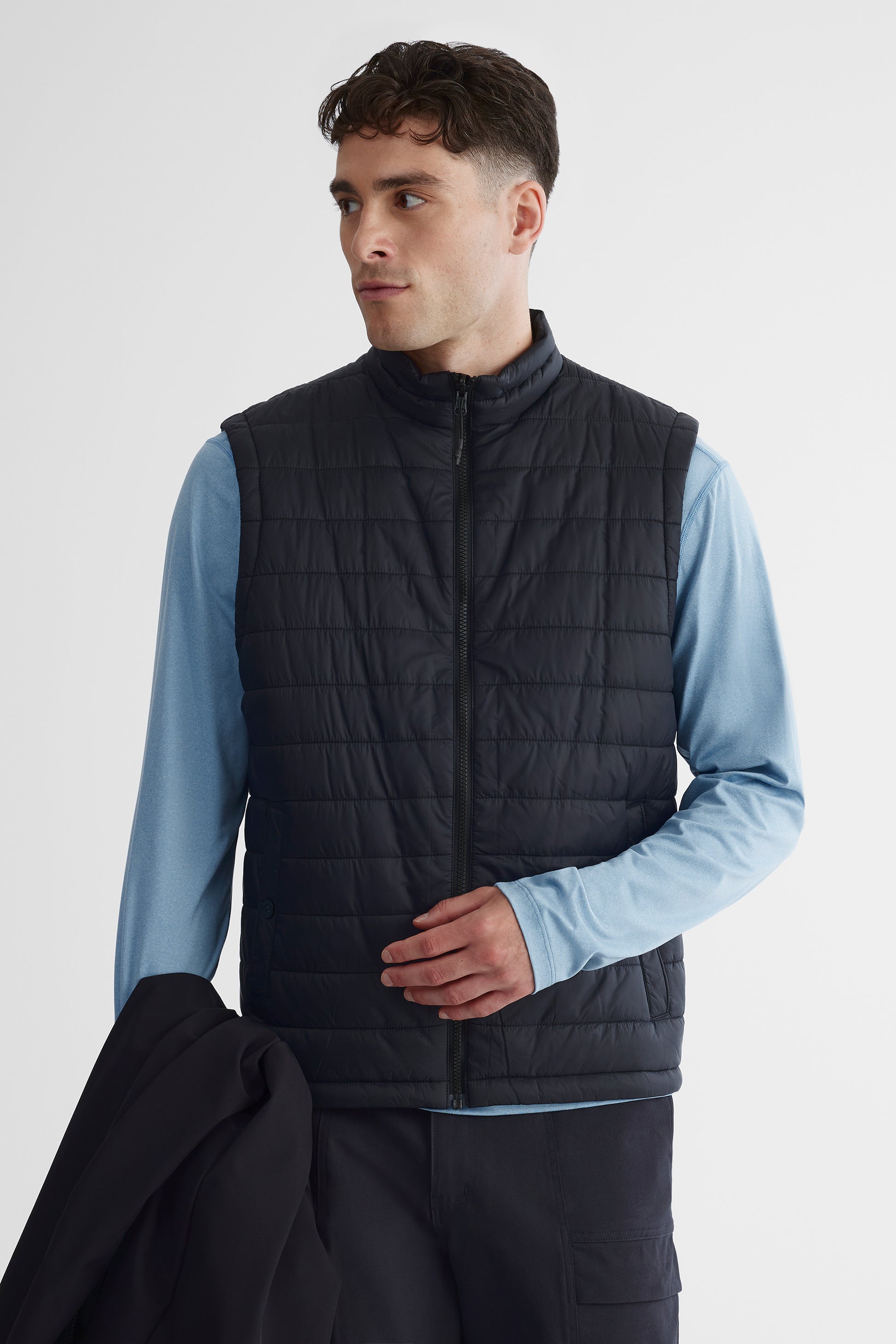 Manteau mi-saison 3-en-1 - Homme && NOIR
