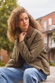 Manteau de ville TAG allure urbaine - Femme && KAKI