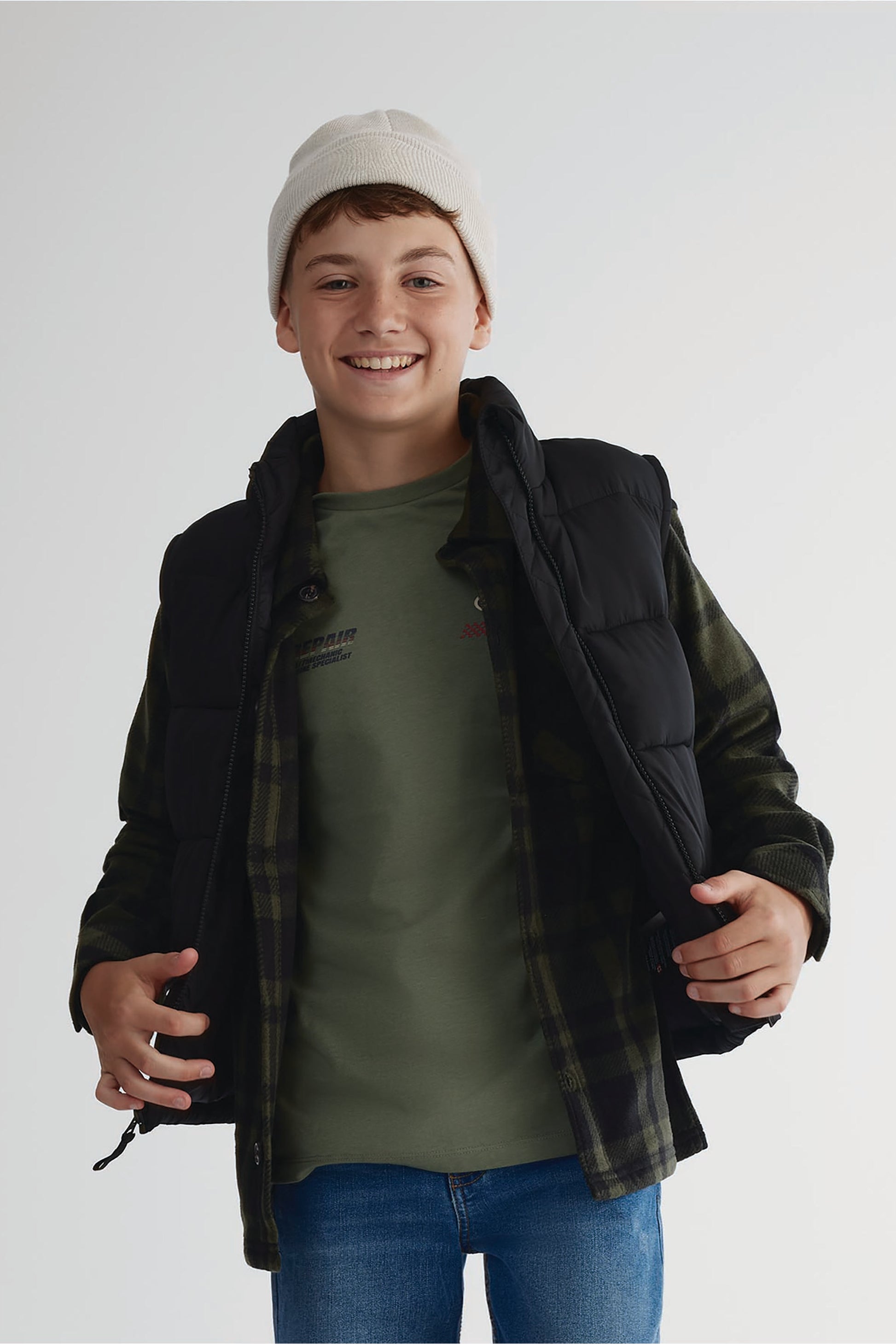 Veste légère TAG - Ado garçon && NOIR