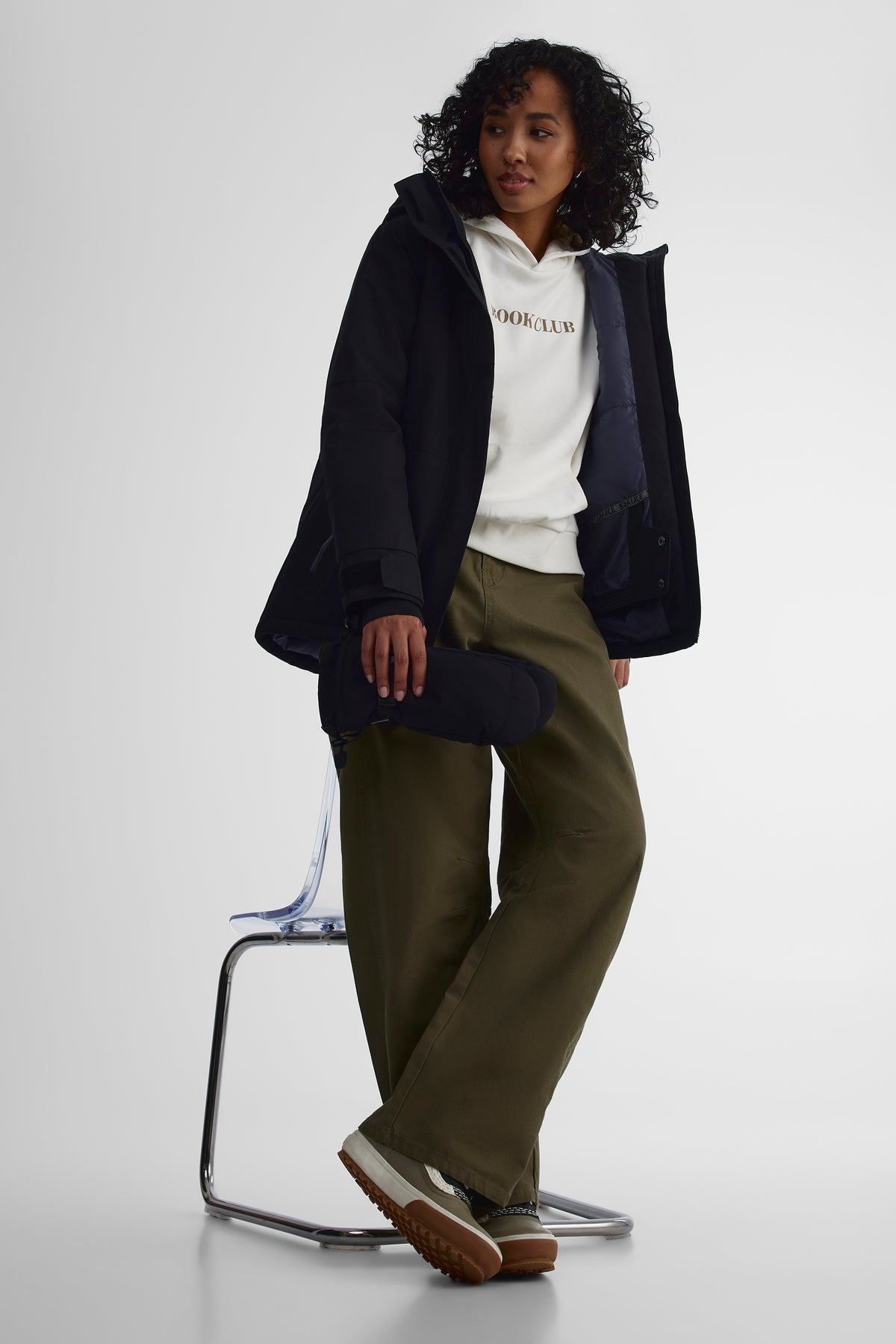 Manteau de ski - Femme && NOIR
