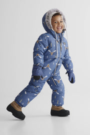 Combinaison isolée d'hiver - Bébé garçon && BLEU MULTI