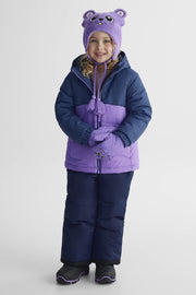 Ensemble d'hiver 2 pièces isolé - Enfant fille && MARIN
