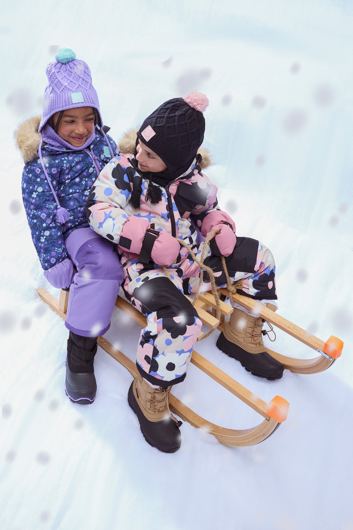 Ensemble deux pièces isolé - Enfant fille && BLEU MULTI