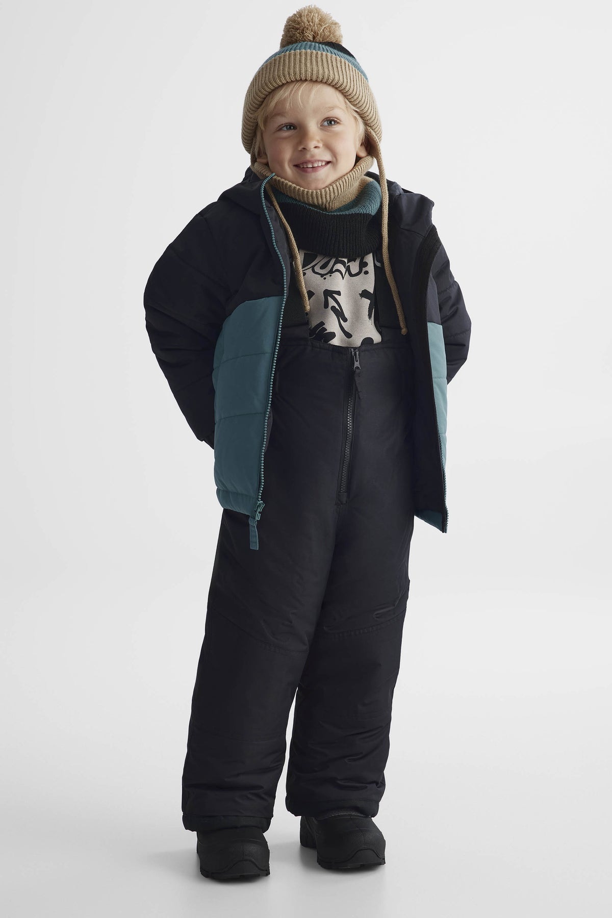 Ensemble deux pièces isolé - Enfant garçon && NOIR
