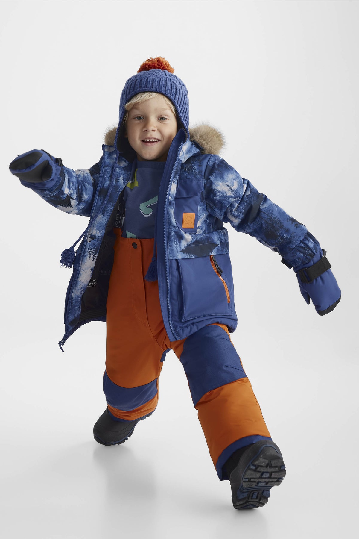 Ensemble isolé 2 pièces - Enfant garçon && BLEU MULTI