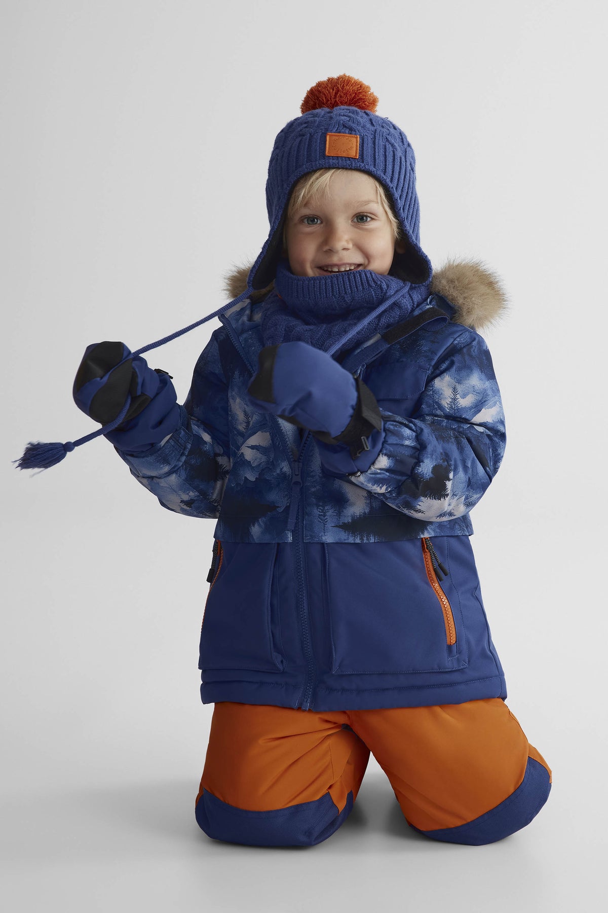 Ensemble isolé 2 pièces - Enfant garçon && BLEU MULTI