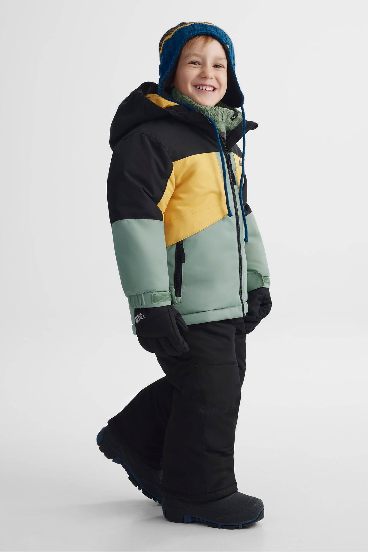 Ensemble 2 morceaux isolé sport - Enfant garçon && NOIR