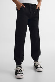 Pantalon jogger - Ado garçon && NOIR