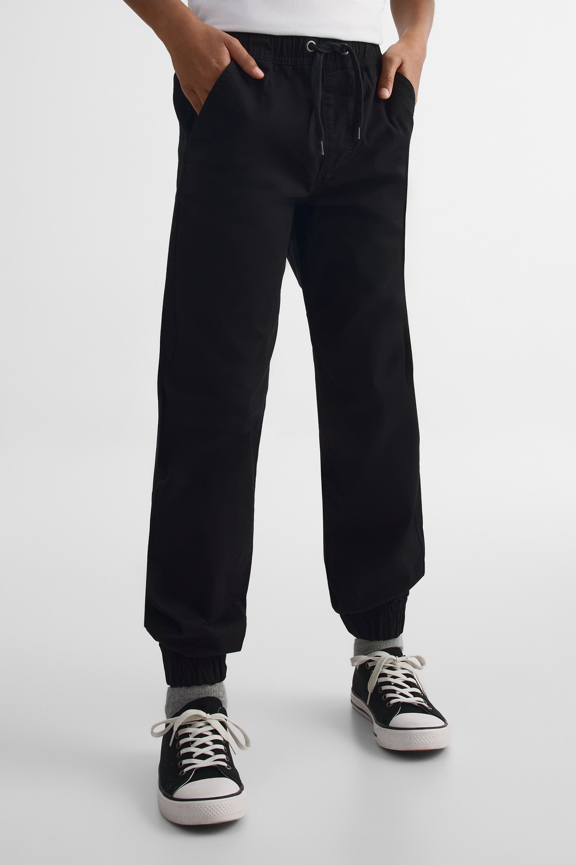 Pantalon jogger - Ado garçon && NOIR
