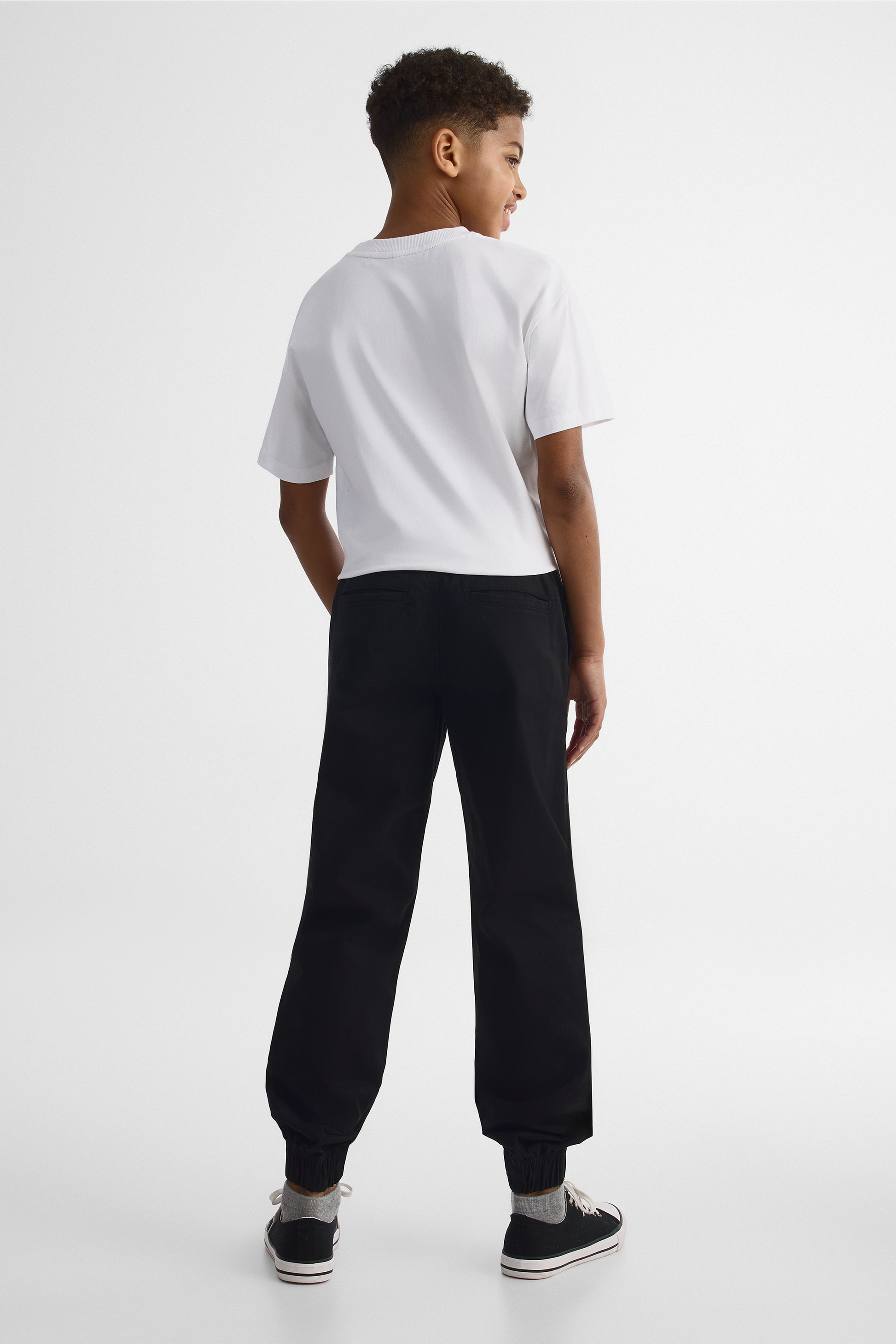 Pantalon jogger - Ado garçon && NOIR