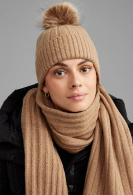 Ensemble bonnet écharpe gants en laine pour enfant - Petit Toucan