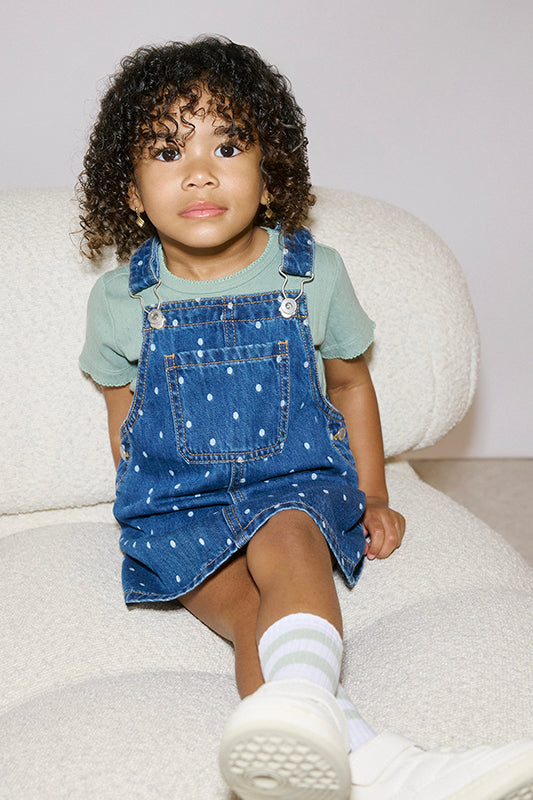 Jumper en denim léger – Bébé && DENIM/MULTI