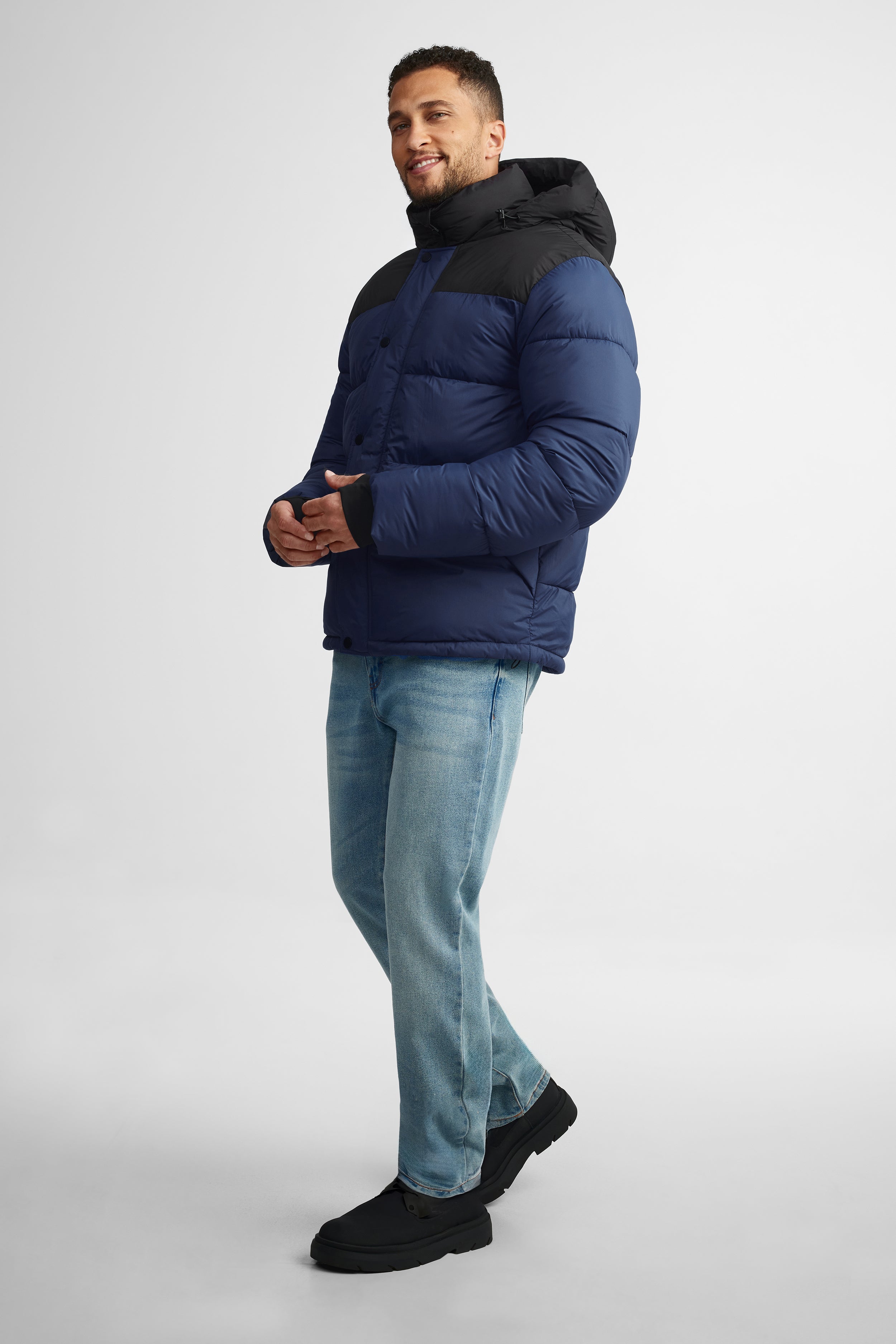 Manteau matelassé super puff - Homme && MARIN