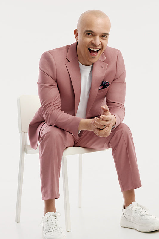 Pantalon habillé - Homme && ROSE
